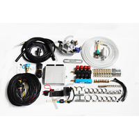Kit de Conversión de Automóviles a Doble Combustible FC para Motor V8 de 8 Cilindros, Sistema de Inyección Secuencial de GLP, Piezas de Automóvil