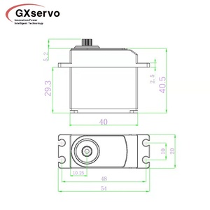 Servo Digital Qy3240Mg de Gxservo, Popular, 40 kg de Alto Torque, para Escalada en Roca, Modelos de Autos, Grado Industrial, Comunicación y Redes - Product Image 4