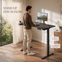 Table élévatrice électrique à commande par bouton avec affichage numérique AOR, plateau en placage de bois massif, protection contre la surchauffe, vente en gros d'usine