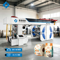 Máquina de Impresión de Cajas de Pizza, Máquina de Impresión de Cajas de Cartón, Prensa Flexográfica para Cartón, Película y Papel con Servomotor y Alta Precisión