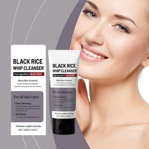 Limpiador Facial Espumoso de Arroz Negro Personalizado 100g, Limpieza Profunda, Iluminador, Hidratante, Apto para Todo Tipo de Piel, Uso Diario - Product Image 5