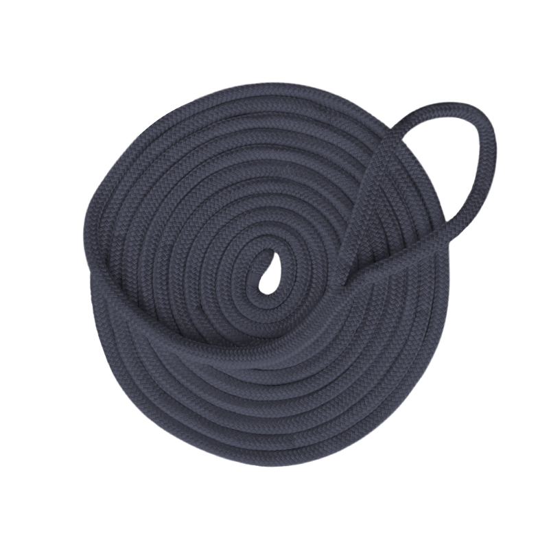 Оптовая продажа с фабрики, морской марки Bungee Dock Line, швартовая веревка для яхты, двойная плетеная нейлоновая якорная веревка, док-веревка