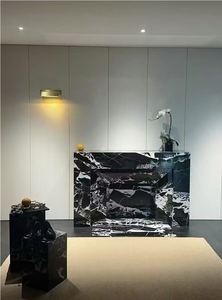 Losa de mármol negro Bulgary para cortar azulejos de pared - Product Image 4