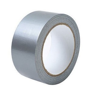 Waterproof Cloth Tape 220U Thickness Silver Color For Decoration Weddings Exhibitions - Product Image 1