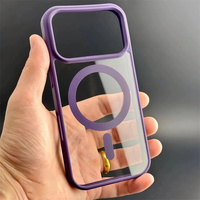 Coque de téléphone magnétique en silicone transparente antichoc couleur cristal pour iPhone 15 16 17 18 Pro Max Plus Air – Vente en gros 2026