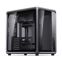 Nuevo Gabinete JONSBO X400 Gris ATX, Gabinete para PC con Doble Cristal Templado, Gabinete para Computadora de Juegos para Ensamblajes de Juegos DIY