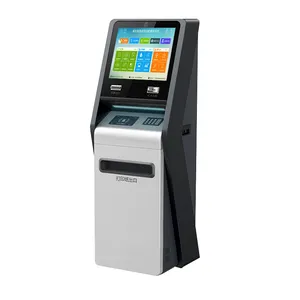 retail self-service touch screen kiosk queue management payment kiosks cheap printer for self service kiosk