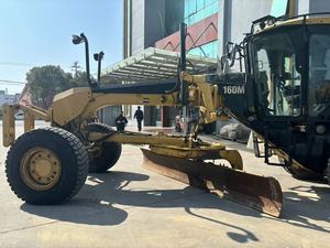 รถเกรดเดอร์มือสอง Caterpillar CAT 160M จากสหรัฐอเมริกา ใบมีด 12 ฟุต สำหรับงานหนัก พร้อมเครื่องยนต์ เกียร์บ็อกซ์ และระบบ PLC - Product Image 2