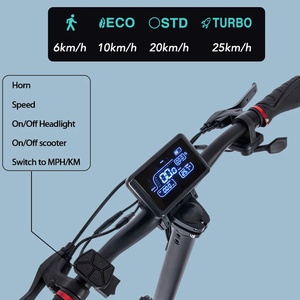Scooter à deux roues, 10 pouces, moteur 1000 W, batterie lithium 48 V 20 Ah, scooter pliable tout-terrain pour adultes - Product Image 3