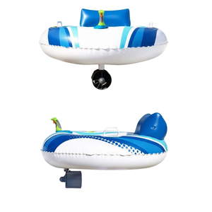 แพยางเป่าลมสำหรับเล่นน้ำพร้อมมอเตอร์ไฟฟ้า วัสดุ PVC สีและขนาดปรับแต่งได้ - Product Image 1