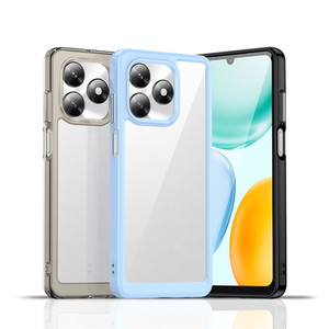 Coque de téléphone en acrylique transparente et colorée, antichoc, pour Huawei Honor X5C Plus, livraison rapide - Product Image 1