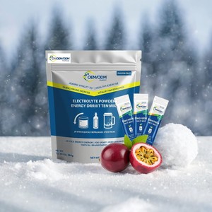 OEM điện bột hydrat hó<span class=keywords><strong>a</strong></span> gói trái cây Hương vị thấp calorie chất điện giải ngọt với Stevia chất điện giải năng lượng uống - Product Image 1