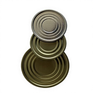 Couvercles inférieurs <span class=keywords><strong>en</strong></span> métal pour boîtes de conserve alimentaires Silver Snack, modèle anti-déversement à huit points, 202, 52 mm, <span class=keywords><strong>en</strong></span> fer blanc TFS - Product Image 5