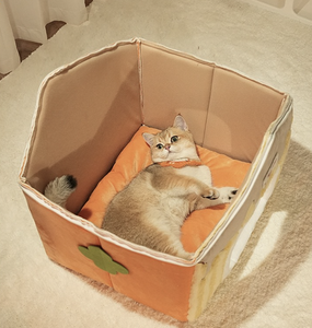 PP Cotton <strong>Fashion</strong> Rectangle Cat &amp; <strong>Dog</strong> House Washable Removable Large Space Pet <strong>Bed</strong> - Product Image 3