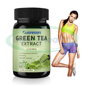 Cápsula erval do extrato do chá verde Egcg do suplemento a Ausreson Produtos gordos do emagrecimento do queimador Cápsulas do chá verde - Product Image 1