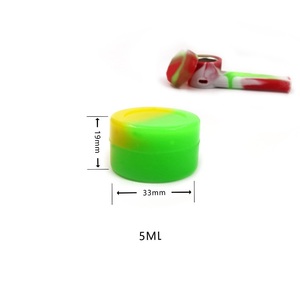 Boîte de rangement en Silicone, récipient concentré, Pot de crème, Pot à cire d'huile, récipient Durable et résistant à la chaleur - Product Image 4