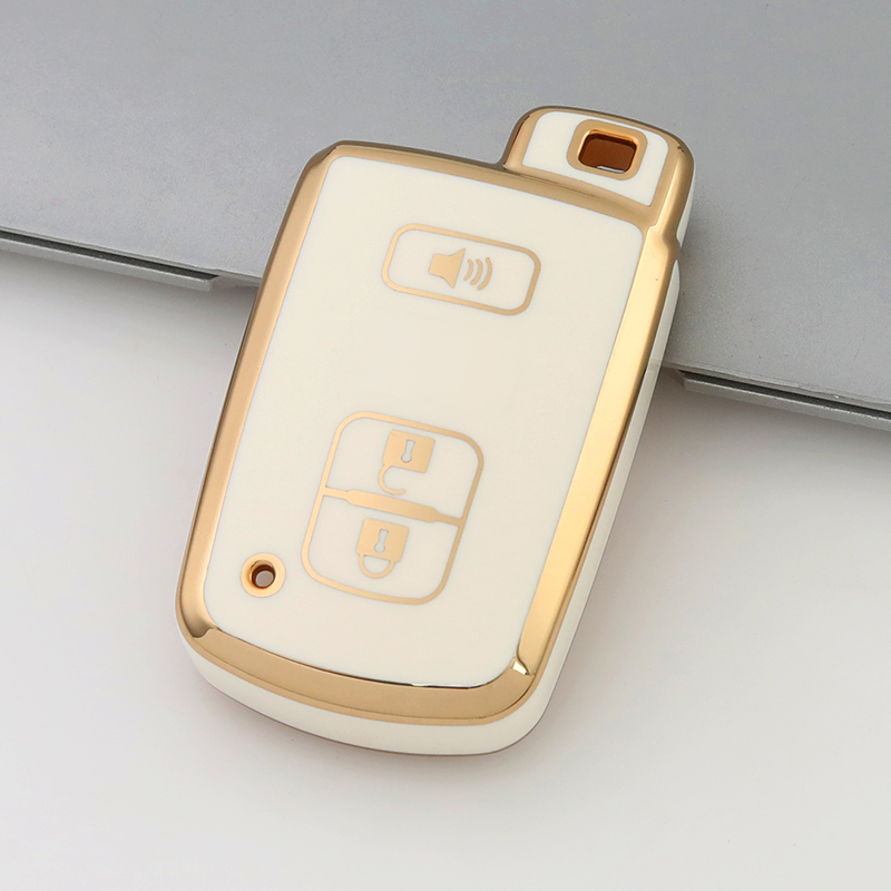 3 Button B White