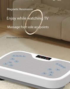 Plataforma Vibratoria para Adelgazar y Quemar Grasa Corporal HAC-C60 para Uso Doméstico con Terapia Magnética, Masaje Crazy Fit y Entrenamiento Rítmico - Product Image 6