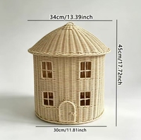 Le dernier sac fourre-tout en rotin au design unique pour la décoration de la maison et les cadeaux, paniers de rangement décoratifs faits à la main pour femmes