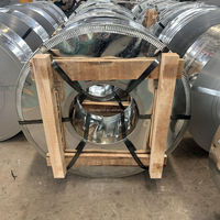 Entrega Rápida SGCC/CGCC/TDC51DZM/TDC52D A36 Q195 240 Z40 Bobina de Acero Galvanizado de Dureza Media con Recubrimiento de Zinc de 20-180g