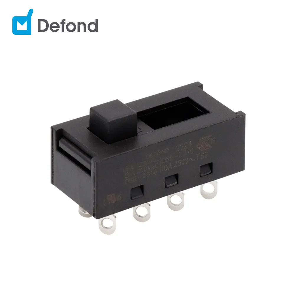 Slide Switch 8A 2P3T 8 Pin High Quality Slide Switch Smd Used For Hair Dryer Blender DSE-2316-BAD31-02R