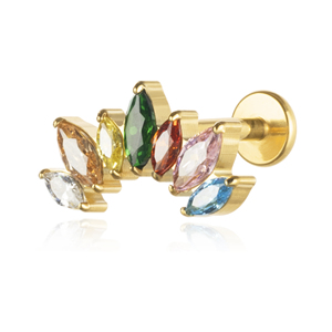 G23 Titan Mũi <span class=keywords><strong>Stud</strong></span> Tai <span class=keywords><strong>Stud</strong></span> Bán Buôn Phong Cách Piercing Đồ Trang Sức Inlay Zircon Vòng Bụng Thời Trang Cơ Thể Đồ Trang Sức Phù Hợp Như Một Món Quà - Product Image 6