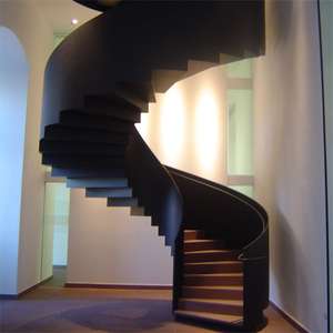 Villa Standard australiana idee di lusso scala a chiocciola prezzi battistrada in legno scala a chiocciola rotondo ponte scale dalla fabbrica di foshan - Product Image 3