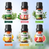 Minyak Pijat Tubuh Berkualitas Tinggi Tahan Lama Label Pribadi OEM Lavender & Jeruk Murni untuk Semua Jenis Kulit