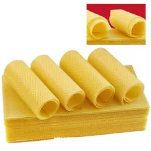 Factory Directly Supply Beekeeping Beeswax Honeycomb Comb Foundation Sheet for bees