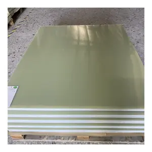 Materiali isolanti di colore giallo 3240 G10 FR4 pannello in fibra di vetro epossidico spessore 0.5mm