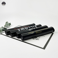 Tubes en plastique personnalisés avec couvercle à pression pour cônes, avec impression de logo et autocollant d'étiquette