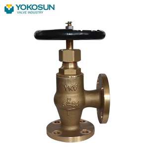 Vannes d'angle en bronze 5K pour applications marines JIS F7302 - Product Image 1