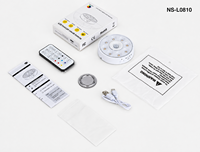 Lampe murale LED RGB intelligente pour maison connectée, synchronisation musicale, design moderne, en ABS, avec contrôle par application