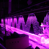 Válvula Solenoide de Control por Software, Cortina de Agua Digital Interactiva con Gráficos Impresos en Agua