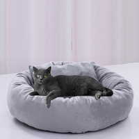 Lit personnalisé lavable pour les animaux de compagnie, accessoire de luxe, grand gabarit, chat, chaton et chien