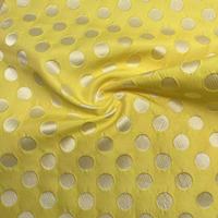 Hochwertiger klassischer Polyester-Punkte-Jacquard-Brokatstoff für Damenkleider und Bekleidung.