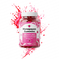 Gummies pour la ménopause, soutien multi-symptômes, complément alimentaire pour la santé des femmes, végétalien et sans gluten, favorise le calme et l'apaisement de l'humeur