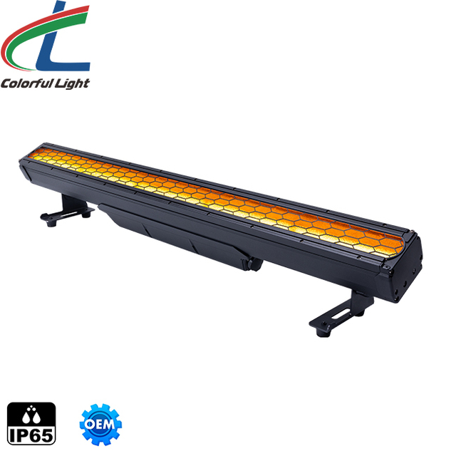 Colorful Retro Light 5 Segment Stage Light DMX Amber 5x72w Stage Light