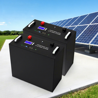 CERRNSS 5kw 10kw Onduleur Métal Rack Pack Batterie Phosphate Rechargeable Prismatique 48V 100AH 200AH Lifepo4 Lithium Ion Batteries