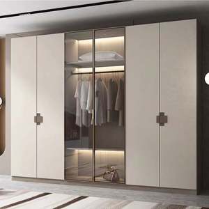 Dual Function Luxury Bedroom Furniture Set Custom Wardrobe Closet Armoire De Chambre With Drawers Design Plans - Product Image 2