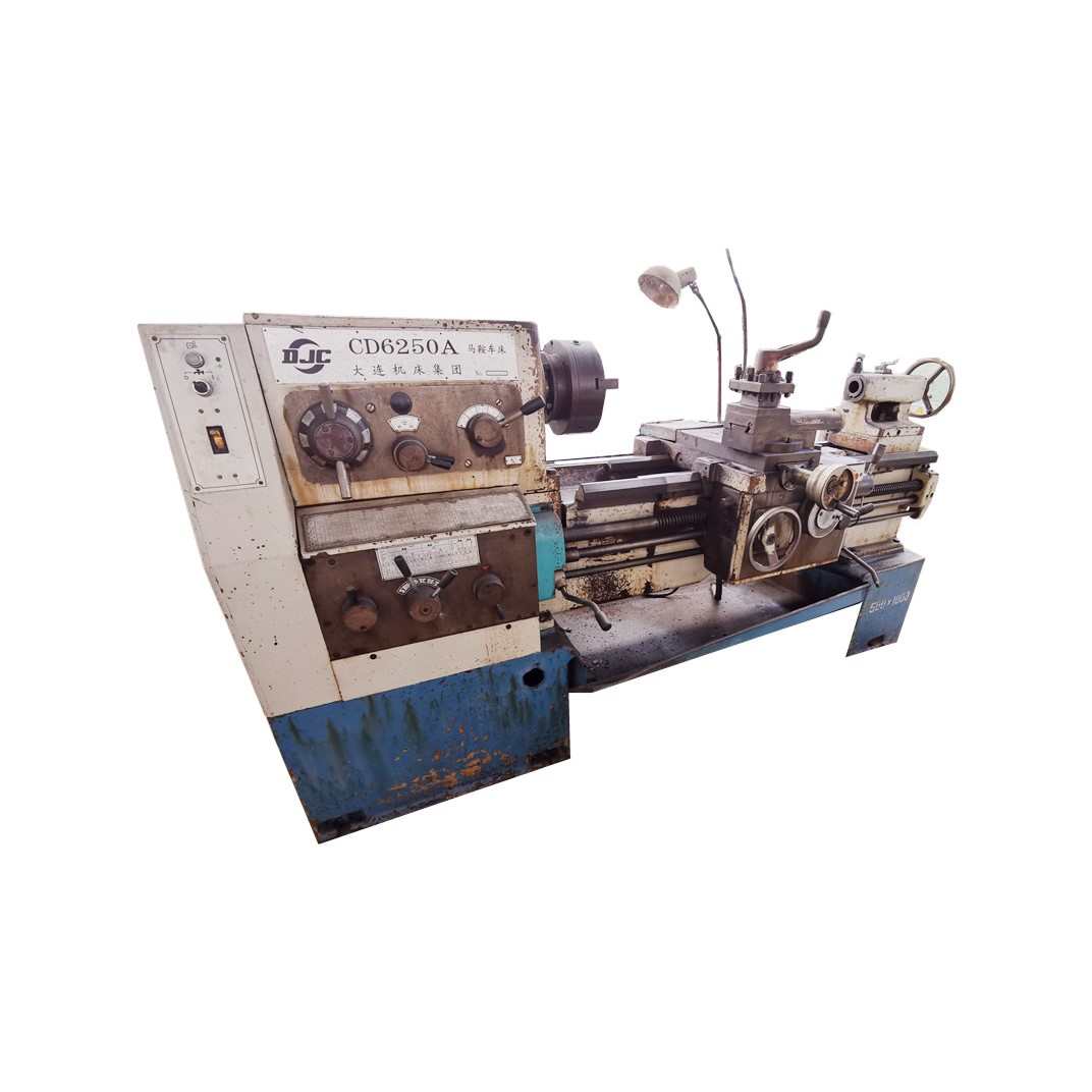 Second Hand Manual Horizontal Lathe CD6250A Manual Lathe The Operation Is Simple Used Manual Lathe