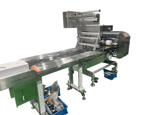 Machine à emballer horizontale électrique d'oreiller pour la nourriture avec la productivité élevée de PLC et de moteur - Product Image 4