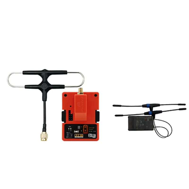 FrSky R9M 2019 900MHz Long Range Module and R9 STAB OTA ACCESS RC Receiver with Mounted Super 8 and T antenna