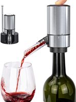 Aérateur et distributeur de vin électrique Magic Smart à commande rechargeable en acier inoxydable