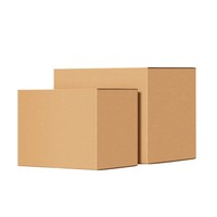 Boîte d'emballage en carton ondulé personnalisée, grande, solide, épaisse, solide, pour vêtements, sous-vêtements, articles ménagers