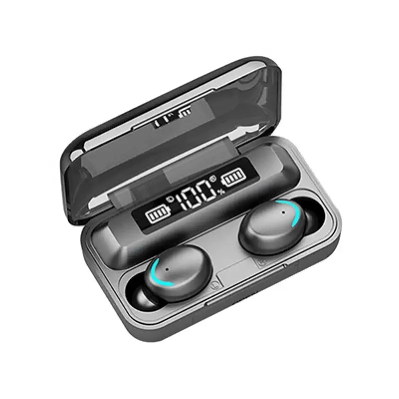 TWS 3D Stereo cancellazione del rumore senza fili auricolare Bluetooth Touch Control cuffie F9 senza fili auricolare per iPhone