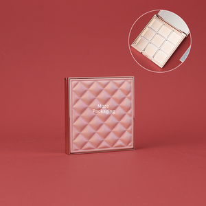 <span class=keywords><strong>Palette</strong></span> de fards à paupières fantaisie personnalisée en usine, vide, carrée, <span class=keywords><strong>pour</strong></span> highlighter et correcteur, avec clip - Product Image 4