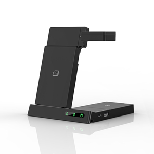 Almohadilla de soporte para cargador inalámbrico magnético Estación de carga rápida 6 en 1 para iPhone para Apple Watch para Samsung Watch Travel Iterm - Product Image 1