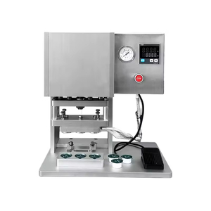 High Quality Aluminum Foil Cup Sealing <b>Machine</b> Small Can Tea Packaging <b>Machine</b> Plastic Cup Hot <b>Press</b> Sealing <b>Machine</b> - Product Image 1