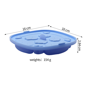 Nouveau chat patte saucisse forme pain ustensiles de cuisson outils Silicone <span class=keywords><strong>Mousse</strong></span> gâteau moules coeur carré forme gâteau décoration moule - Product Image 5
